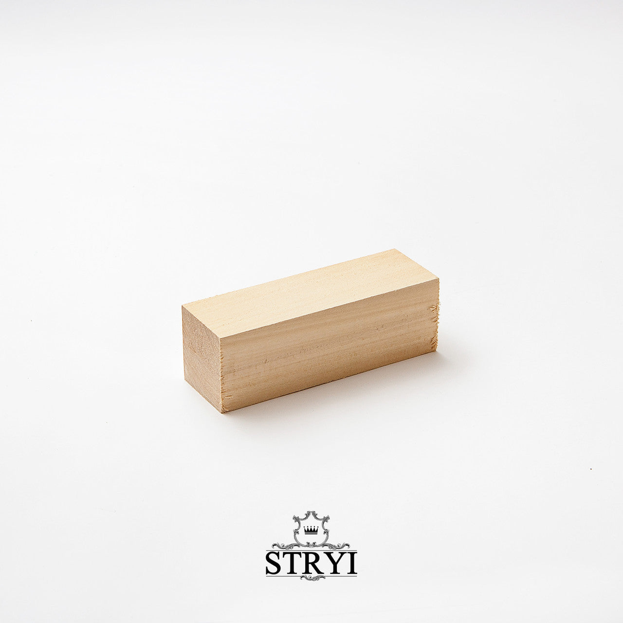 STRYI Premium Basswood Carving Block – Large 6" x 2" x 2" Wood Whittling Blank for 3D Carving