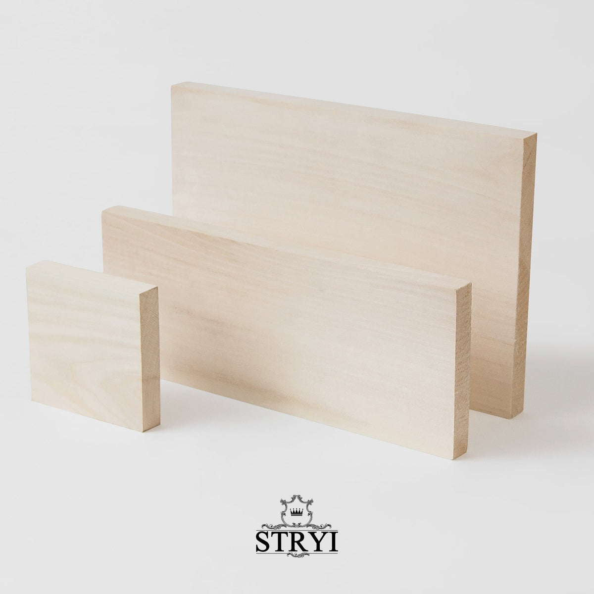 Basswood training board for carving, Wood blank 30*10cm for wood carving, decoration, scrapbooking