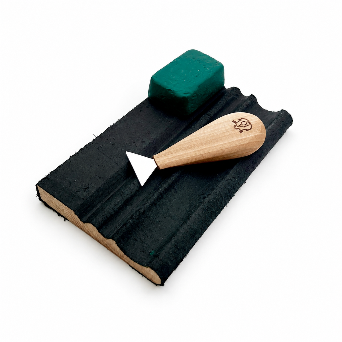 Chip Carving Knife 1.4" (35mm) STRYI-AY Profi for Geometric Patterns