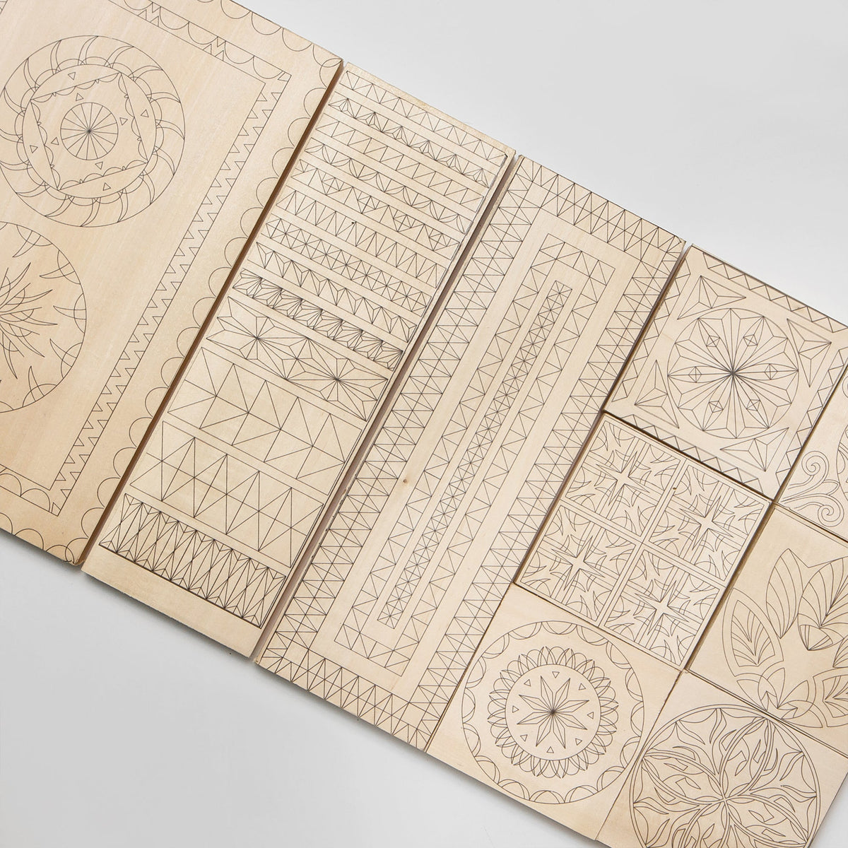 Pattern-Guided Mastery: The 9-Piece STRYI Premium Basswood Practice Set