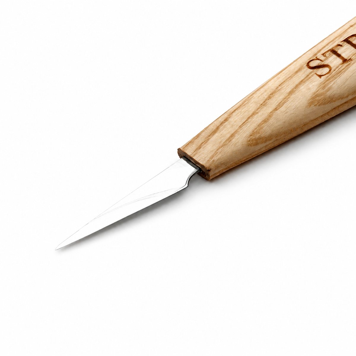 Wood Carving Knife , 40mm Blade, Detail Knife STRYI Profi — for Woodcarving