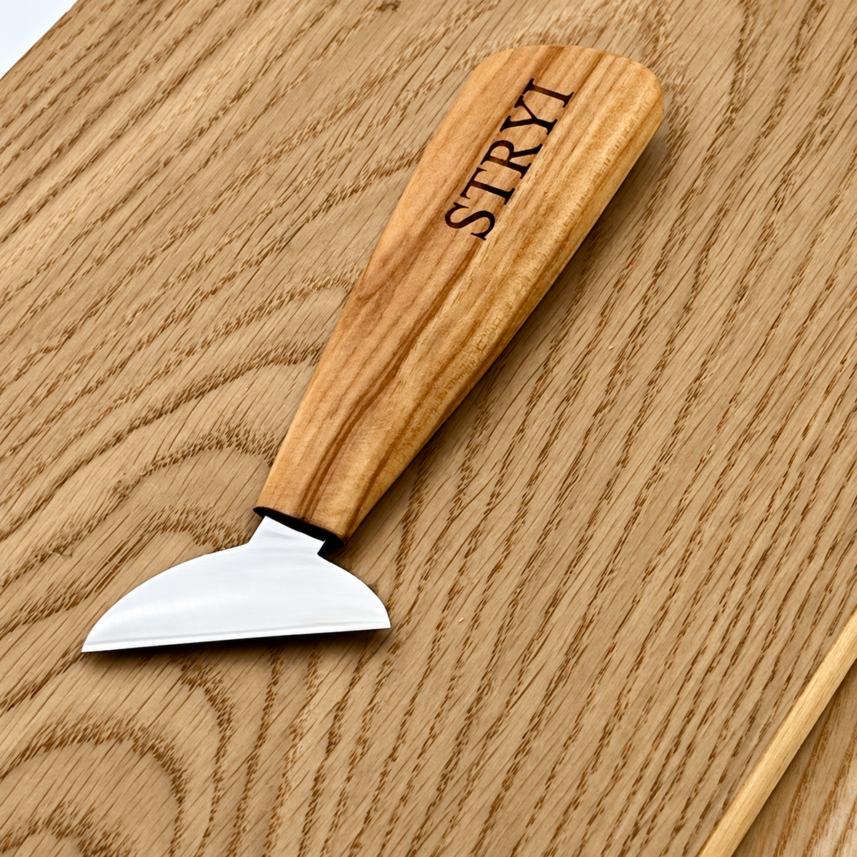 Chip Carving Knife, 50mm Blade, Carving Knife STRYI Profi — for Chip Carving Tools