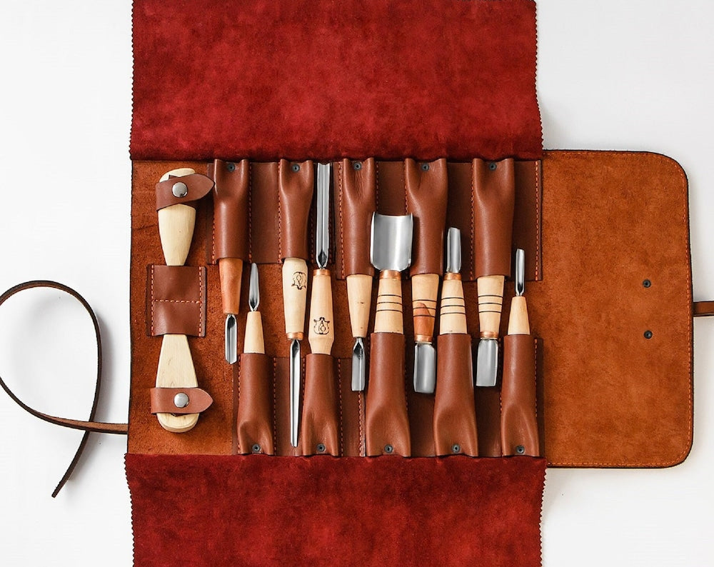 Chip Carving Kit, 12-Piece AY Set for Geometric Relief