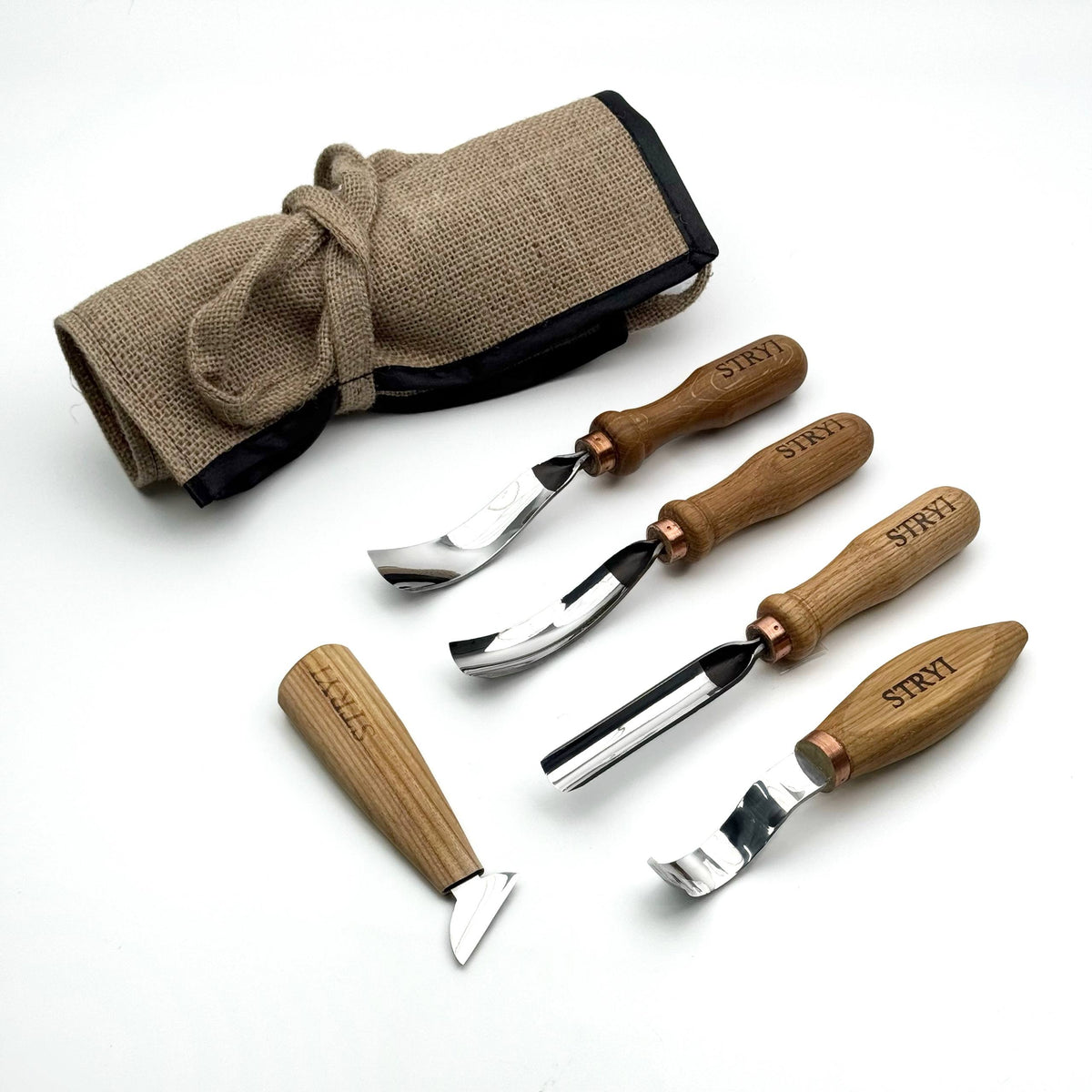 5-Piece Wood Carving Chisel Set | Universal Relief & Deep Carving Tools