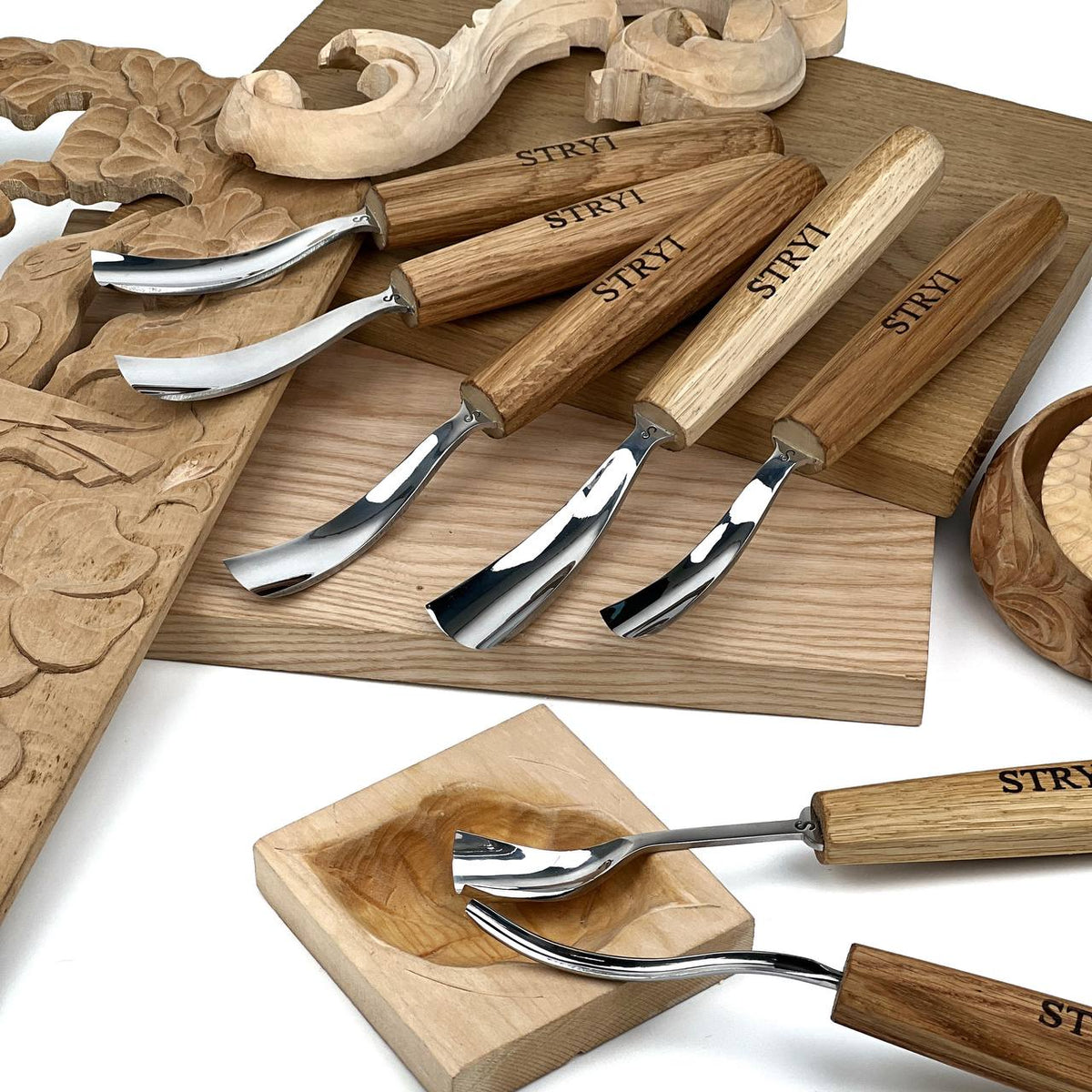 Relief Carving Tool Set, 31-Piece STRYI Profi Master Set