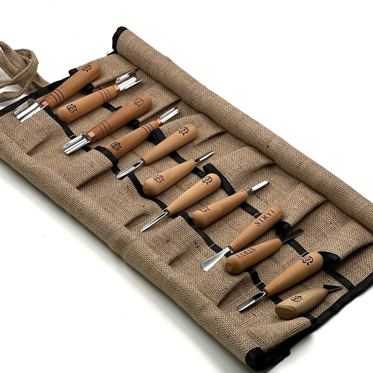 Basic set for woodcarving, Chip carving kit, Profi, Chip carving tools, Chip carving knives