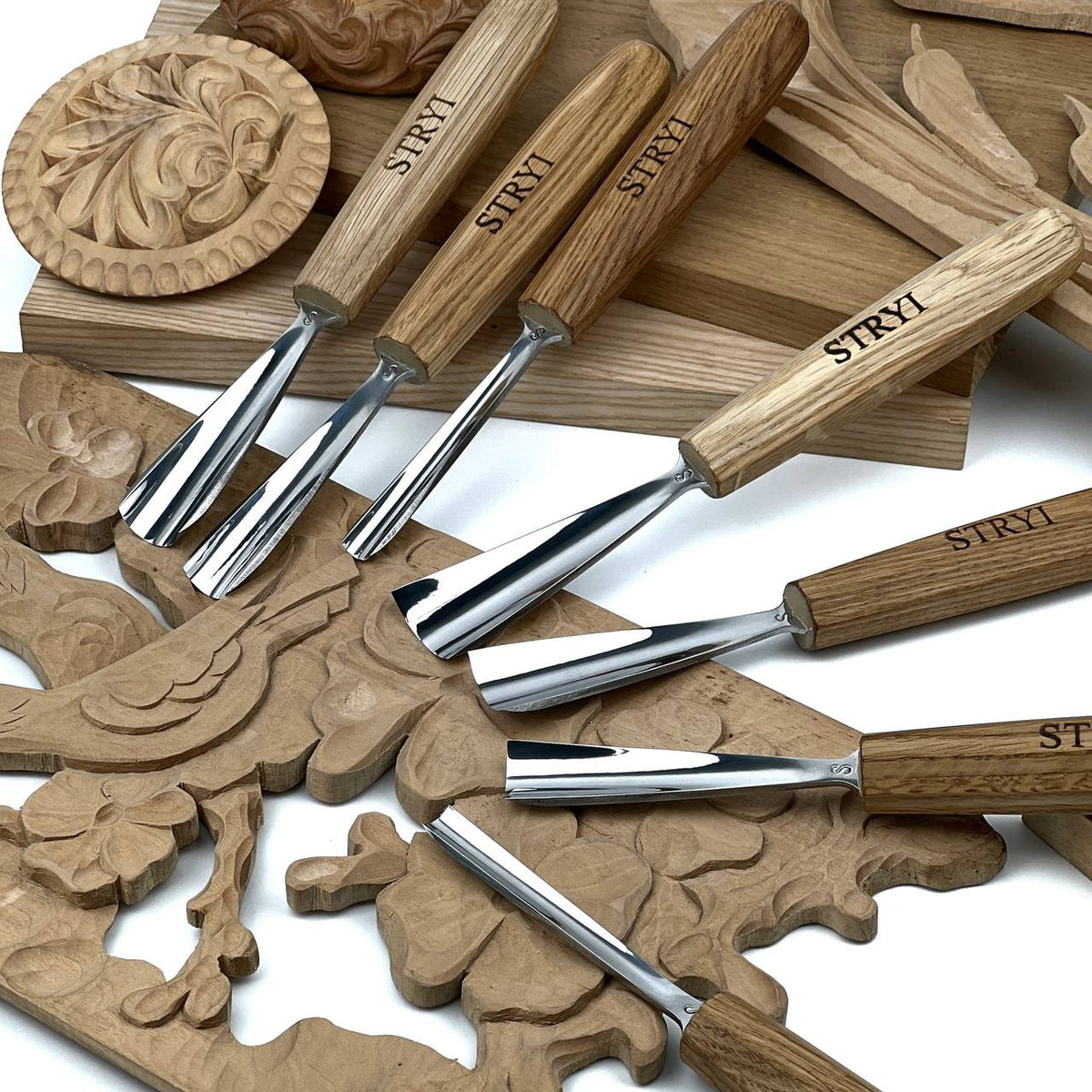Relief Carving Tool Set, 31-Piece STRYI Profi Master Set