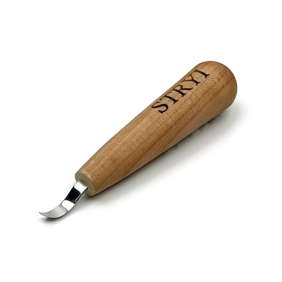 Spoon Carving Knife, Mini, STRYI Profi — for Detailed Figurine and Bowl Carving