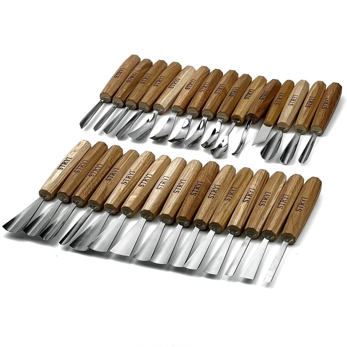 Relief Carving Tool Set, 31-Piece STRYI Profi Master Set