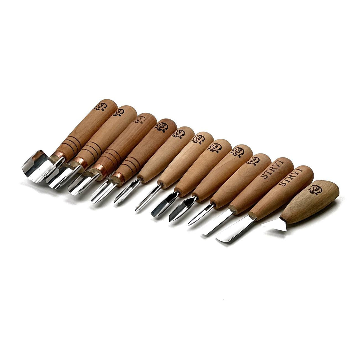 Basic set for woodcarving, Chip carving kit, Profi, Chip carving tools, Chip carving knives