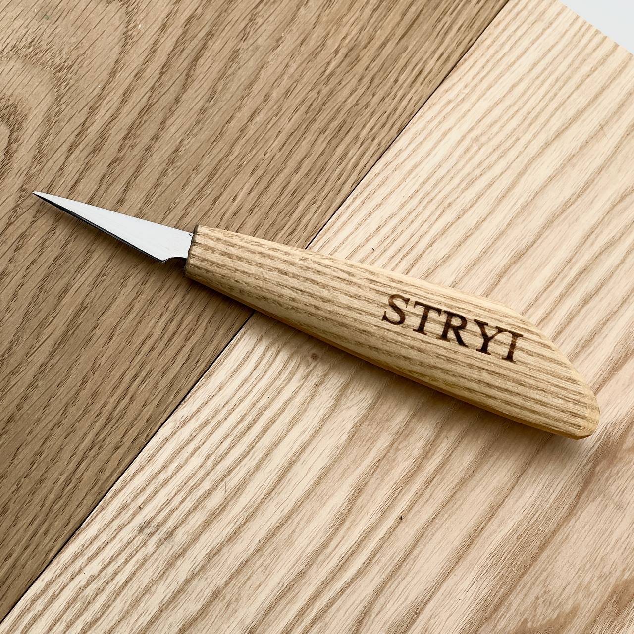 STRYI Profi 1.6 in (40mm) Detail Knife for Wood Carving Knife
