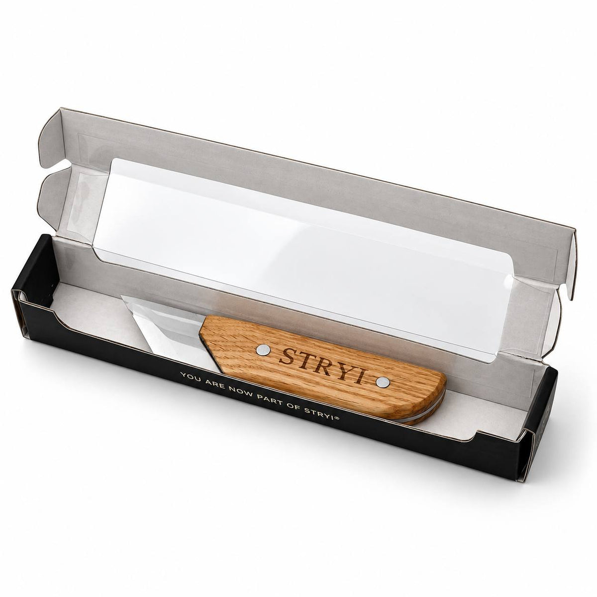 Carving Knife, 40mm Blade, Skewed Carving Knife STRYI Profi — for Sculpting