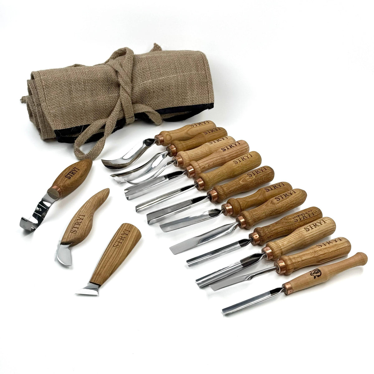 15-Piece Wood Carving Chisel Set | Versatile Carving Set