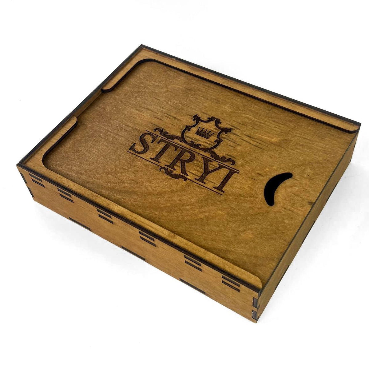 Wooden storage box STRYI for storage tools, Gift packing