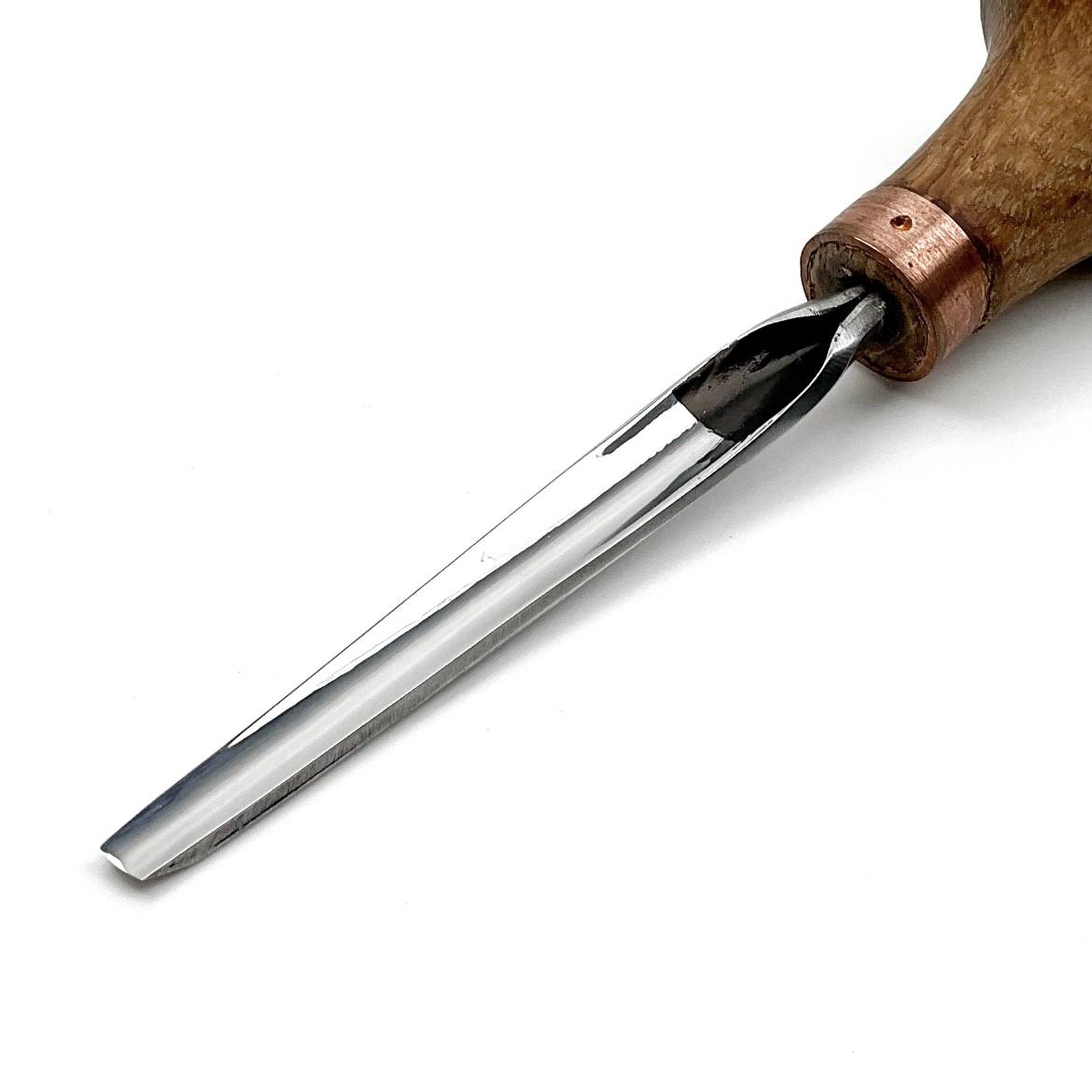 Palm Gouges, Sweep #7, STRYI Profi — for Linocut and Micro Detail Carving
