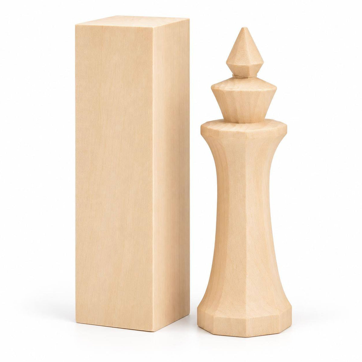 Basswood Carving Blocks Set, 2.5×2.5×10 cm (1 x 1 x 4 in)