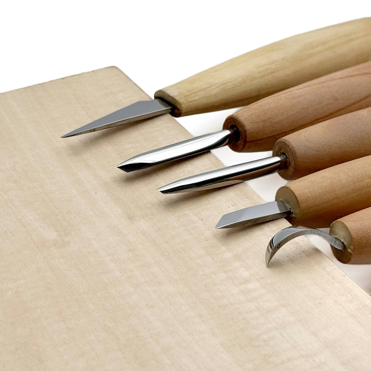 Whittling Kit, Tiny-Sized Chisels, STRYI Profi — for Carving Figurines
