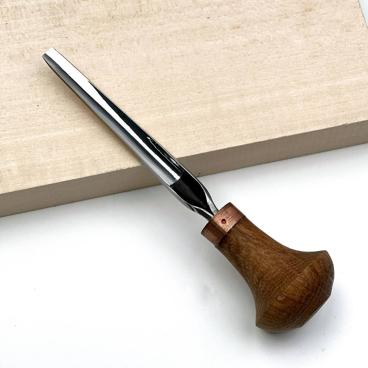 Palm Gouges, Sweep #7, STRYI Profi — for Linocut and Micro Detail Carving