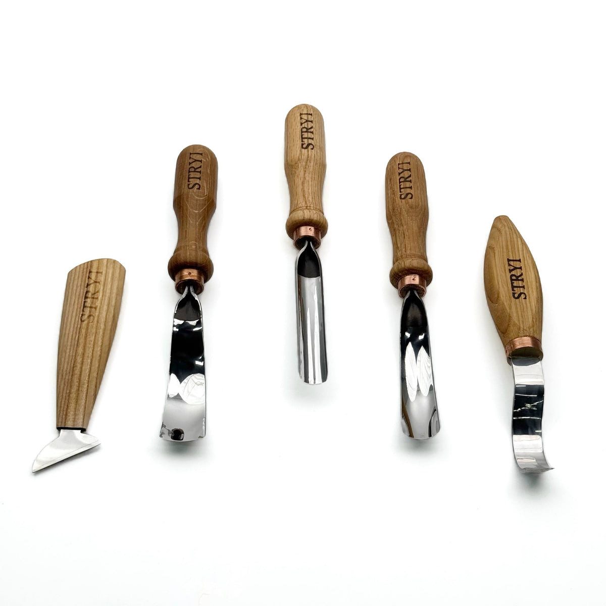 5-Piece Wood Carving Chisel Set | Universal Relief & Deep Carving Tools