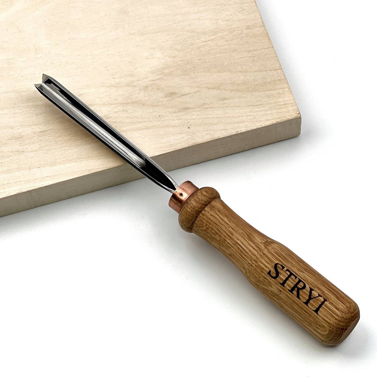 V-Parting Tool 45° STRYI Profi for Chip and Relief Carving