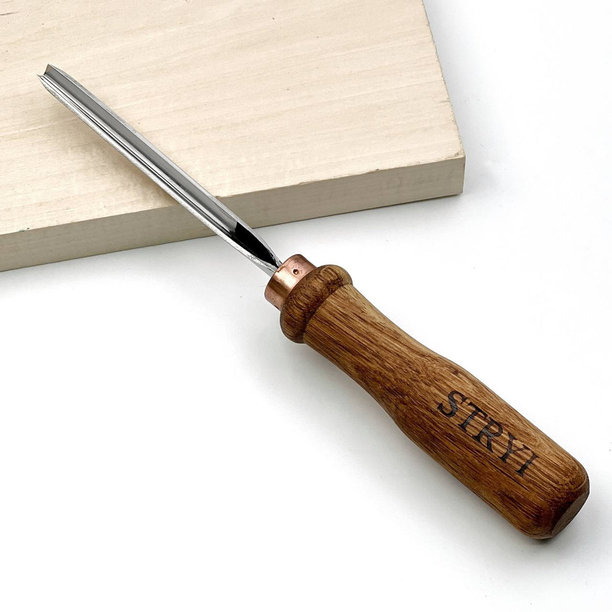 V-Parting Tool 60° STRYI Profi for Chip and Relief Carving