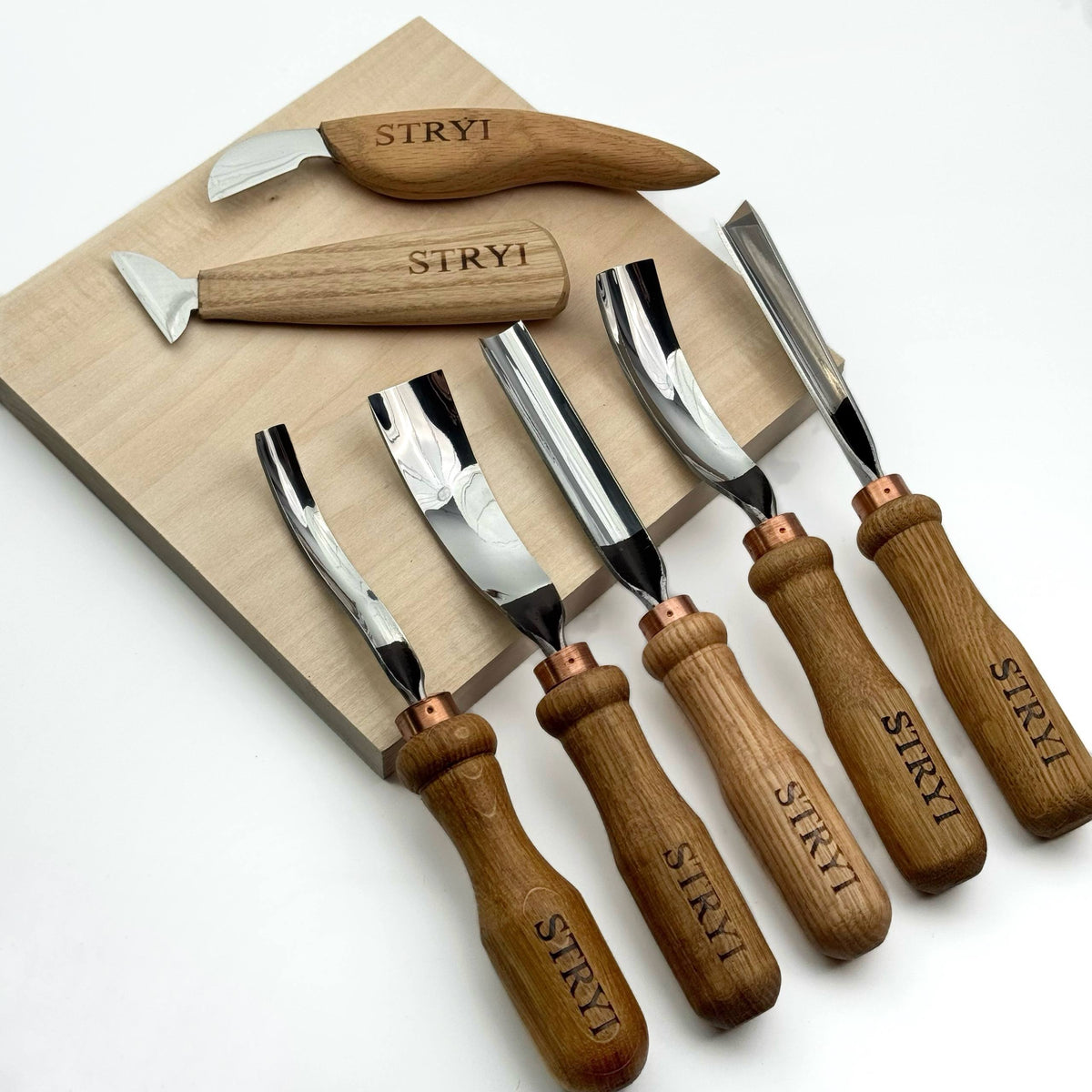 7-Piece Wood Carving Chisel Set | Versatile Carving Set