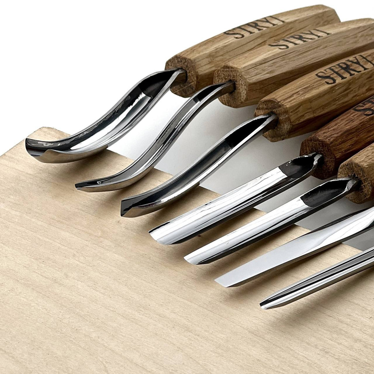 STRYI 7-Piece Compact & Lightweight Wood Carving Set for Beginners & Students