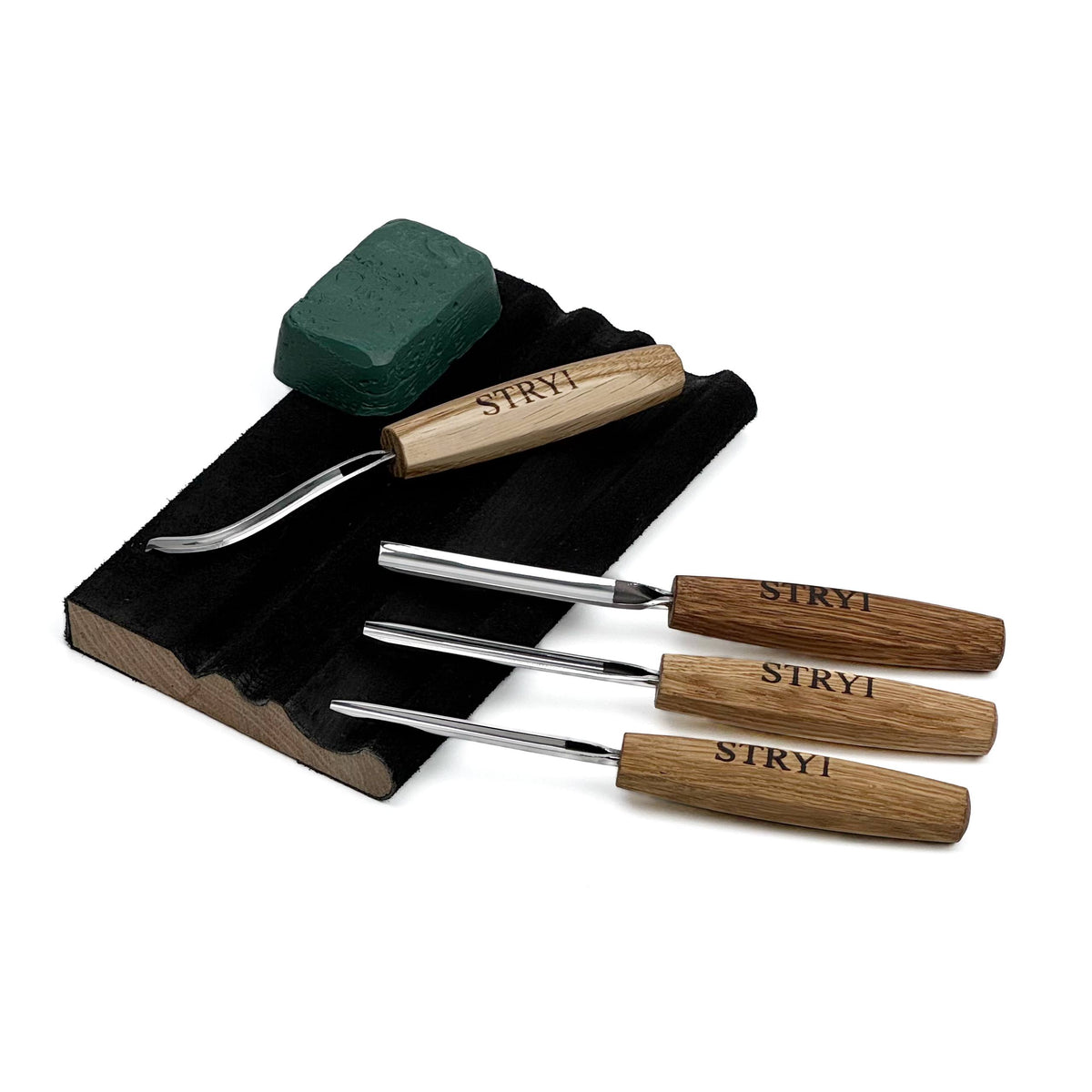 4-Piece Compact & Lightweight Wood Carving Set for Beginners