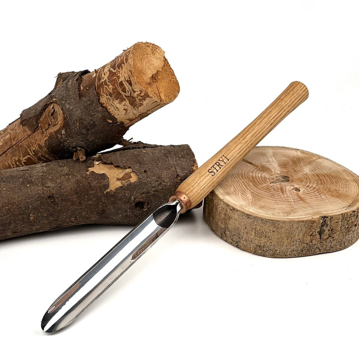 Spindle Gouge STRYI Profi for Lathe Work and Wood Turning