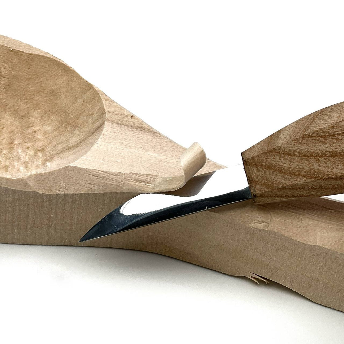 Spoon Carving Kit, 5-Piece, STRYI Profi — for Kuksa and Bowl Carving