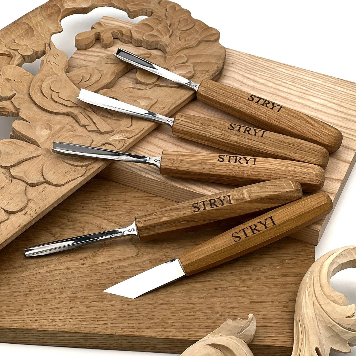 Relief Carving Tool Set, 31-Piece STRYI Profi Master Set