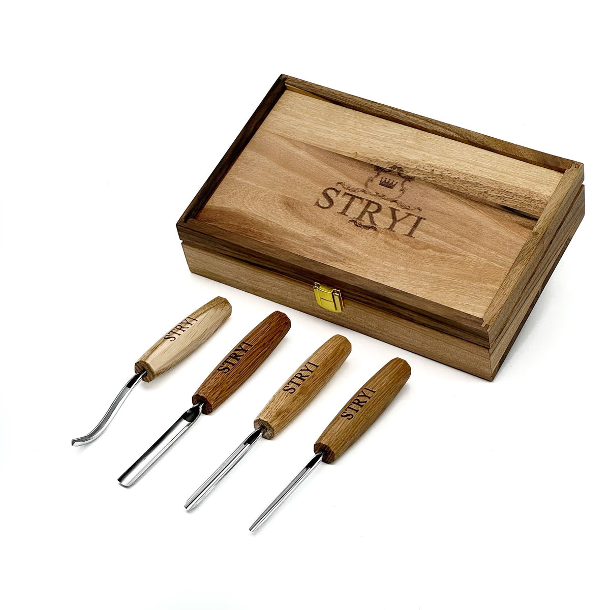 4-Piece Compact & Lightweight Wood Carving Set for Beginners