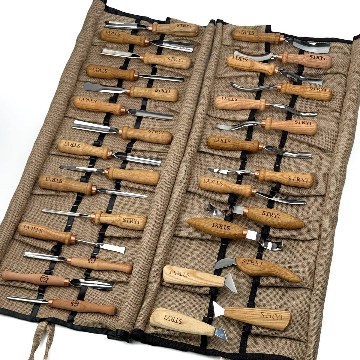 30-Piece Wood Carving Chisel Set | Versatile Carving Set