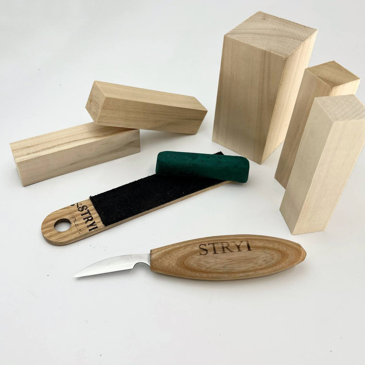 Chip and detailing carving knife 38mm STRYI Profi, Carving knives, Knife for woodcarving