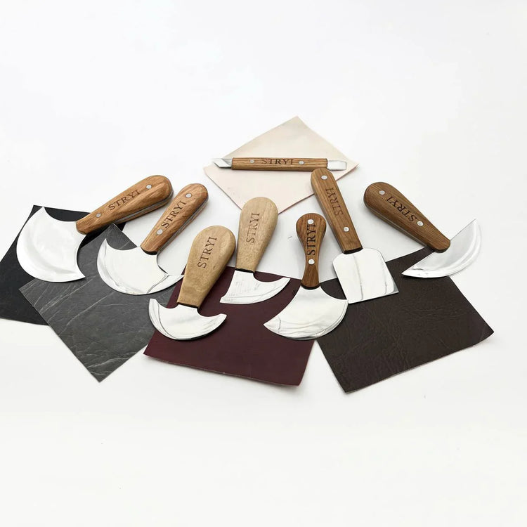 Leather knives