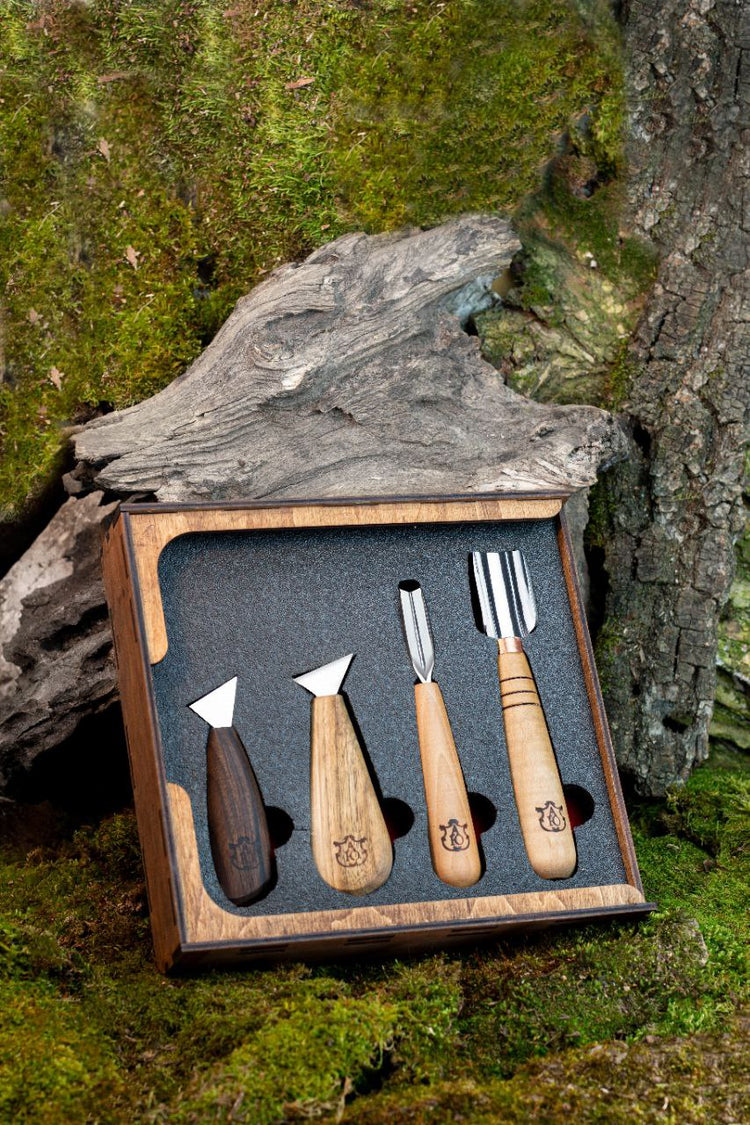 Short carving tools