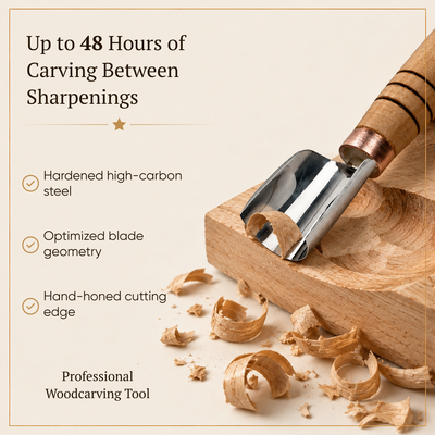 Chip Carving Kit for Beginners – 3 Tools + Sharpening Kit | STRYI