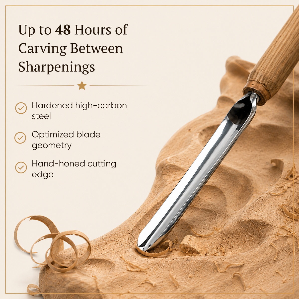 7-Piece STRYI Profi Woodturning Set, Woodworking Toolkit