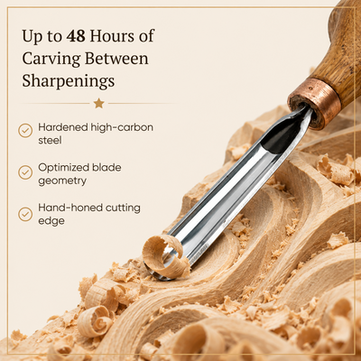 Fine Detail: 6-Piece Professional Relief Carving Set