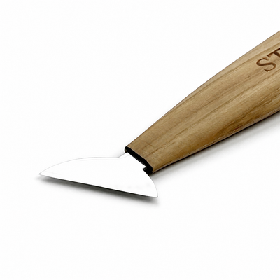 Chip Carving Knife, 50mm Blade, Carving Knife STRYI Profi — for Chip Carving Tools
