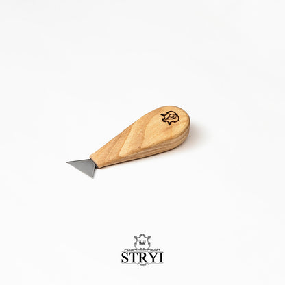 STRYI AY 1.2 in (30mm) Skew Knife for Chip Carving