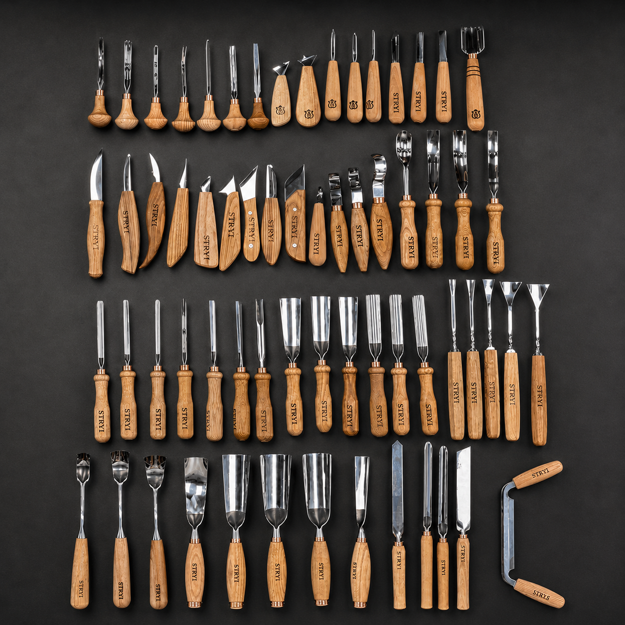 Woodworking: STRYI 64-Piece Professional Forge Set