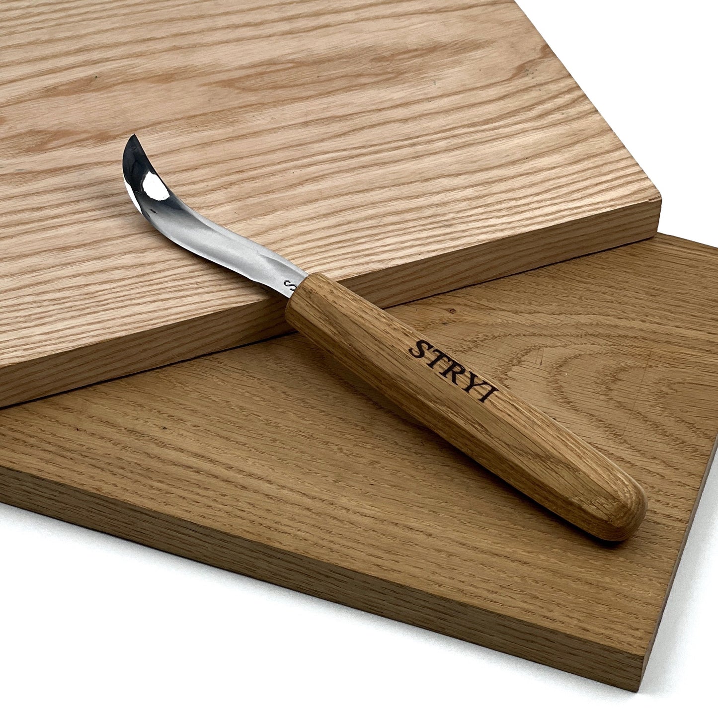 STRYI Spoon Carving Hook Knife Shallow Curve Wood Carving Tool for Spoons and Spatulas