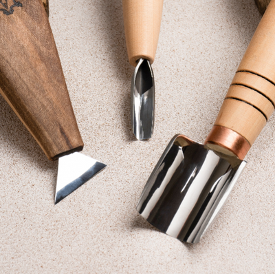 Chip Carving Kit for Beginners – 3 Tools + Sharpening Kit | STRYI
