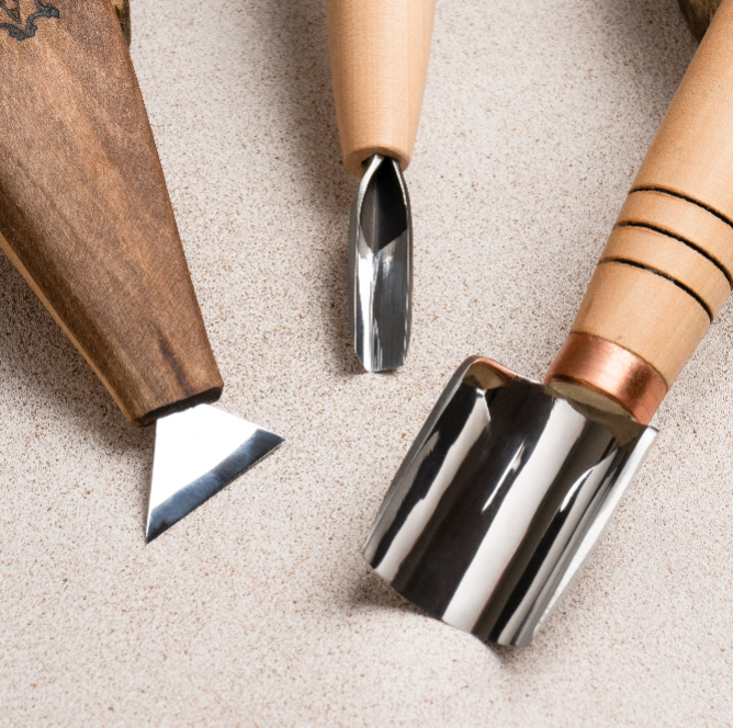 Chip Carving Kit for Beginners – 3 Tools + Sharpening Kit | STRYI