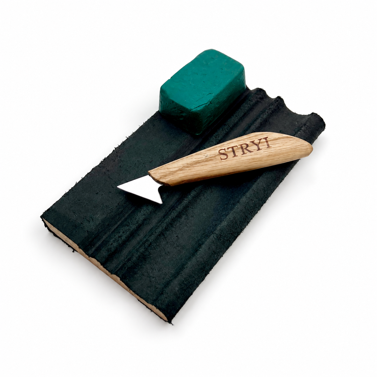 Wood Carving Knife, 35mm Blade, Relief Knife STRYI Profi — for Woodcarving