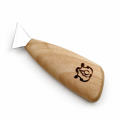 Chip Carving Knife 1" (25mm) STRYI-AY for Geometric Patterns
