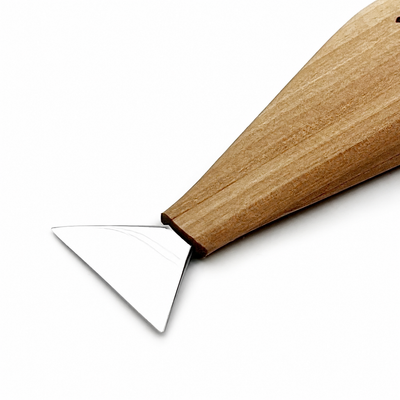Chip Carving Knife 1.4" (35mm) STRYI-AY Profi for Geometric Patterns