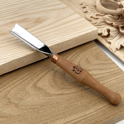 90° Pen-Handle V-Parting Chisel | STRYI-AY Detailer