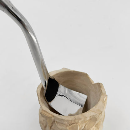 STRYI Profi Large Bent Gouge for Kuksa, Bowl and Deep Carving